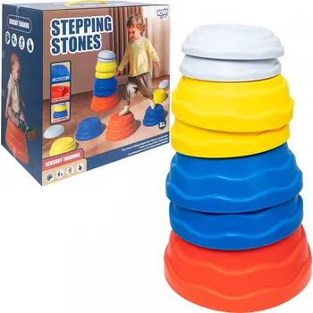 Dětské zboží WOOPIE Balancující Kameny pro Trénink Rovnováhy 5 ks