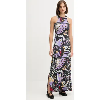 Dámské šaty Šaty adidas x Farm Rio JL8609 černá 99X, vel. L