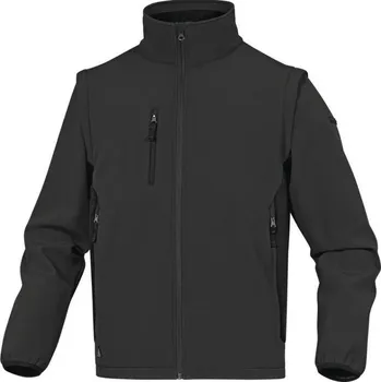Pánský zimní kabát BUNDA SOFTSHELL MYSEN2 šedá-černá L