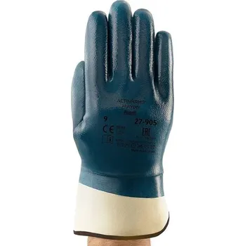 Pracovní rukavice RUKAVICE PROTIŘEZNÉ povrtvené nitrilem ACTIVARMR HYCRON 27-905 modrá 8 (M)