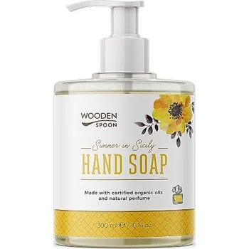 Mýdlo Tekuté mýdlo na ruce "Summer in Sicily" Wooden Spoon 300ml