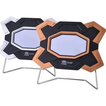 Svítilna Solární multifunkční LED lampa dobíjecí s USB rozhraním Zlatá