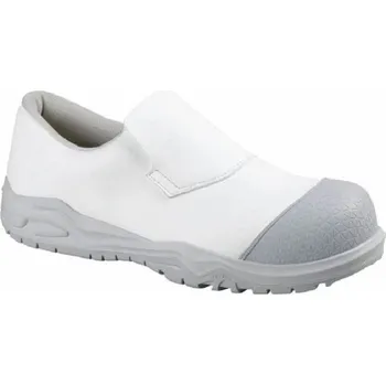 Pracovní obuv POLOBOTKY kompozitní tužinka, hydrofobní, nM White FREEZ OV S2 ESD SRC bílá-šedá 48