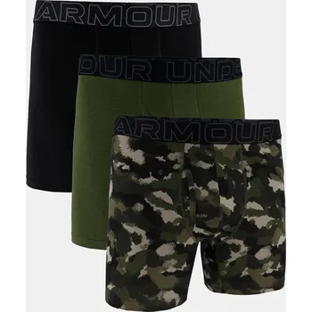 Pánské boxerky Under Armour M UA Perf Cotton Nov 6in - 3pk mix barev (3 kusy) Velikost: XL
