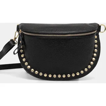 Kabelka Kožená kabelka Answear.LAB 974.hak černá 99X, vel. ONE SIZE