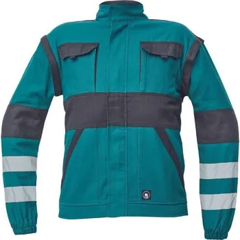 Pracovní zástěra BUNDA REF 100% bavlna MAX NEO RFLX zelená 64