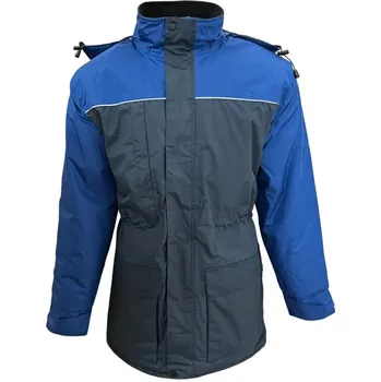 Pánský zimní kabát BUNDA zimní duté vlákno DALLAS sv.modrá-tm.modrá S