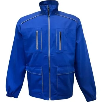 Pracovní zástěra BLŮZA bavlna+PES REX modrá-šedá 54/182