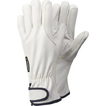 Pracovní rukavice RUKAVICE TEPELNÁ RIZIKA CELOKOŽENÉ do 100°C TEGERA 88800 bílá 9 (L)