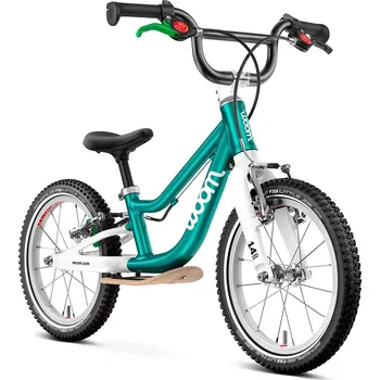 Odrážedlo WOOM BIKES Odrážedlo Woom 1 Plus GO metallic turquoise