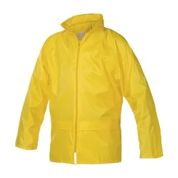 Pláštěnka GEBOL pláštěnka Rain žlutá barva 100% polyester s vinyl. povlakem vel.56/58 (XL)