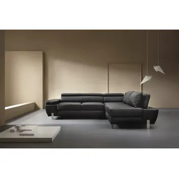 Sedací souprava Kožená rohová sedací souprava Molina Mini