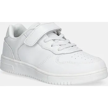 Dívčí tenisky Dětské kožené tenisky Garvalin bílá barva, 241710 00X, EUR 27