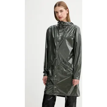 Pánská větrovka Bunda Rains 12020 Long Jacket zelená barva, přechodná, 12020 12020.127 79X, vel. XL