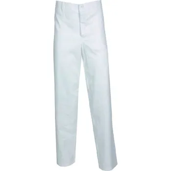 Pracovní zástěra KALHOTY pas 100% bavlna F 6001 ZDRAVOTNÍ bílá 44/170
