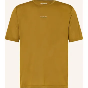 Salomon Pánské Běžecké Tričko Shakeout Core, olivová, XXL