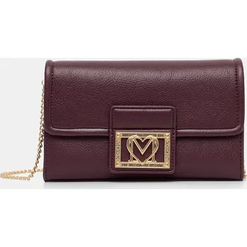 Kabelka Kabelka Love Moschino vínová barva, JC4093PP1NLI0552 93X, vel. ONE SIZE