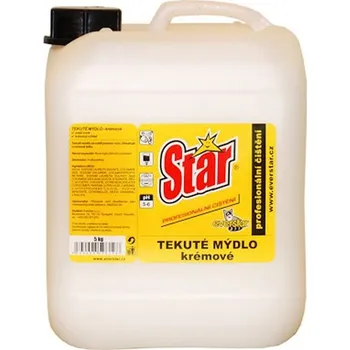 Pleťový krém MÝDLO tekuté STAR 5l Bez barvy UNI