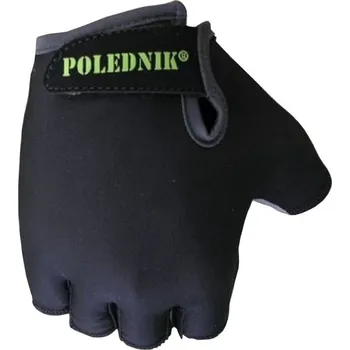 Pracovní rukavice RUKAVICE KOMBINOVANÉ mikrovlákno BASIC cyklistické černá 10 (XL)