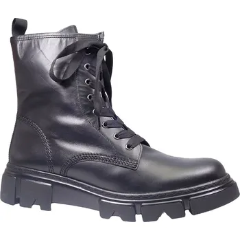 Dámské polobotky Zimní vycházková obuv-kotníková, Gabor, černá: Černá Hladká kůže 28,7 43 G - standardní šíře (25350-25352)