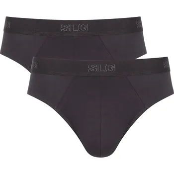 Slipy Slipy sloggi SLG Base Brief 2PACK 3828 - CHARCOAL XL 0