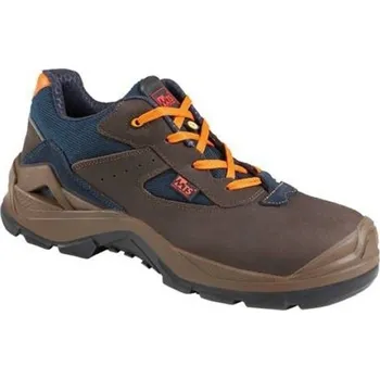 Pracovní obuv POLOBOTKY kompozitní tužinka a planžeta, hydrofobní, nM Tech GRAVITY FLEX S3 ESD SRC modrá-hnědá 40