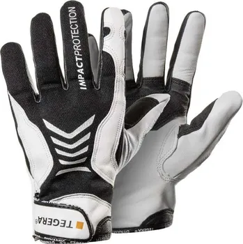 Pracovní rukavice RUKAVICE ANTIVIBRAČNÍ kozinka TEGERA 7770 bílá-černá 8 (M)