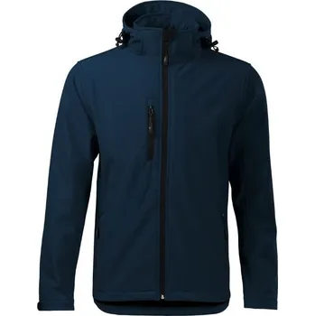 Pánský zimní kabát BUNDA SOFTSHELL PERFORMANCE 522 námořní modrá 02 4XL
