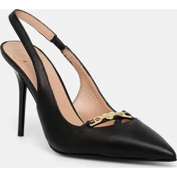 Dámské lodičky Kožené lodičky Love Moschino černá barva, JA10309G1NIA0000 99X, EUR 39