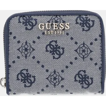 Peněženka Peněženka Guess NEDA dámská, modrá barva, SWJP96 54137 SWJP96.54137 55X, vel. ONE SIZE