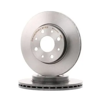 Brzdový kotouč Brzdové kotouče Fiat PANDA (169_) 1.24x4, 1.2NP, 1.4NP, 1.3JTD - BREMBO