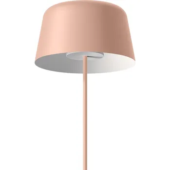 Stojací lampa Linea Light CA057FBEMDD Delfi_FL, moderní stojací lampa, 28W LED 2700K, červeno-béžová, výška 189cm