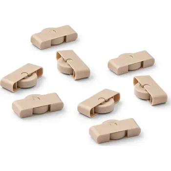 Úložný box LIEWOOD Weston Kolečka k velkému úložnému boxu 8 ks Sandy