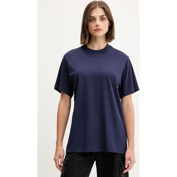 Pánské tričko Bavlněné tričko HUGO Vintage Tee_19 50550901 námořnická modř 59X, vel. M