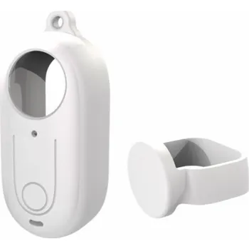 Silikonové pouzdro PULUZ s krytem objektivu pro Insta360 GO 3 / GO 3S White