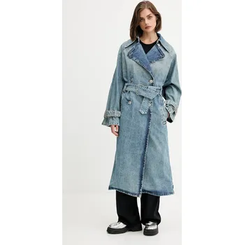 Dámský kabát Džínový kabát Hugo Blue Garena_2_B 50541545 modrá 50J, vel. L
