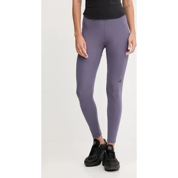 Dámské legíny Tréninkové legíny adidas Performance Own The Run JV7211 fialová 48X, vel. XL