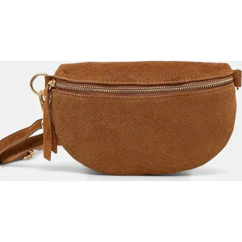 Ledvinka Semišová ledvinka Answear Lab 683.HKK hnědá 82X, vel. ONE SIZE