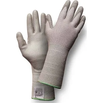 Pracovní rukavice RUKAVICE PROTIŘEZNÉ povrstvené PU OMEGA LW/RP šedá 6 (XS)