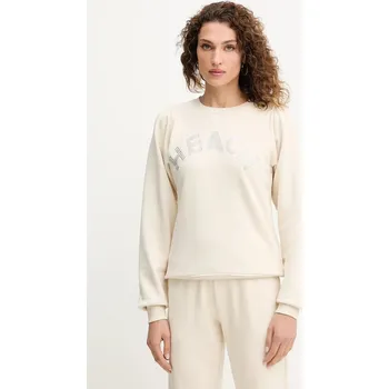 Dámská mikina Mikina Silvian Heach MARAUL GPA25017FE béžová 01X, vel. XL