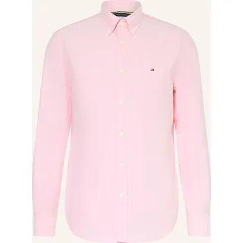 Pánská košile Tommy Hilfiger Pánská Košile Oxford Regular Fit, růžová, 42