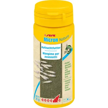 Krmivo pro rybičky 50ml Sera Micron Nature krmivo pro ryby