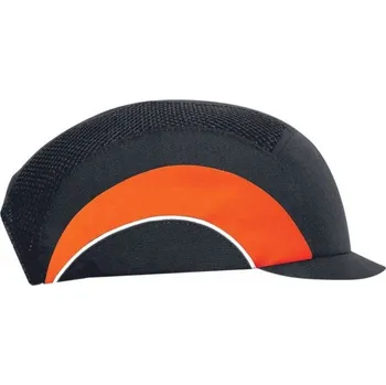 Pracovní přilba ČEPICE se skořepinou JSP HARDCAP A1 + (kšilt 2,5cm) černá-oranžová UNI