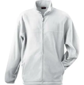 Pánská mikina MIKINA propínací fleece 058 white 01 XL