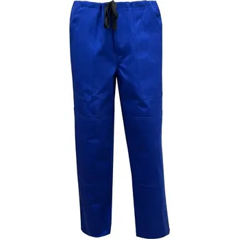 Pracovní zástěra KALHOTY pas 100% bavlna F 2011 LARA modrá 56/170