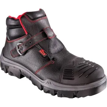 Pracovní obuv OBUV kotník kompozitní tužinka a planžeta, hydrofobní ARGON OVERCAP FLEX S3 HRO SRC černá-červená 39