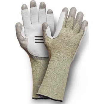 Pracovní rukavice RUKAVICE PROTIŘEZNÉ A TEPELNÁ RIZIKA do 100°C IRONTECH/35 béžová 6 (XS)