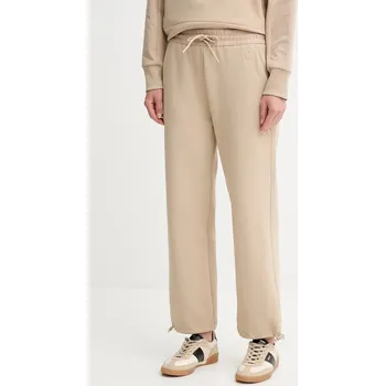 Dámské kalhoty Tepláky BOSS Elapsed1 dámské, béžová barva, 50553665 08X, vel. M