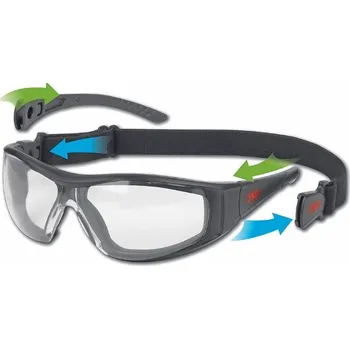 ochranné brýle BRÝLE ochranné JSP STEALTH HYBRID AS, AF nemlžící čirá UNI