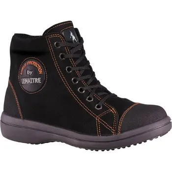 Pracovní obuv OBUV kotník dámská ocelová tužinka, hydrofobní VITAMINE HIGH BLACK S2 SRC černá 37